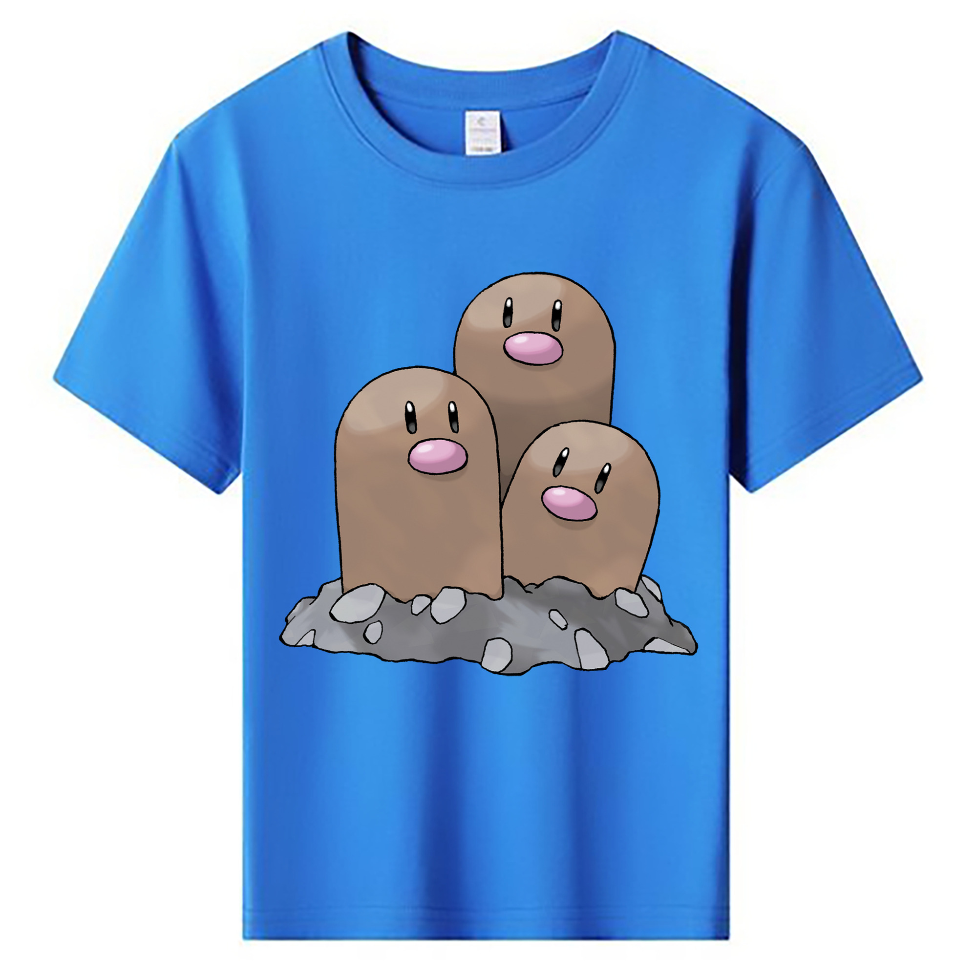 （画像用） ポケットモンスター Pokémon 綿100％キッズTシャツ（フロントプリント）